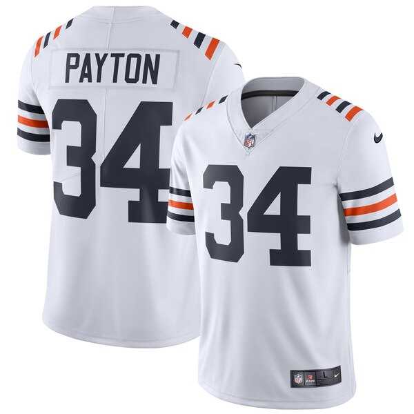 Nike Bears 34 Walter Payton White 2019 Alternate Classic Retired Vapor Untouchable Limited Jersey,We sell and wholesale Nike Bears 34 Walter Payton White 2019 Alternate Classic Retired Vapor Untouchable Limited Jersey on line form chian!